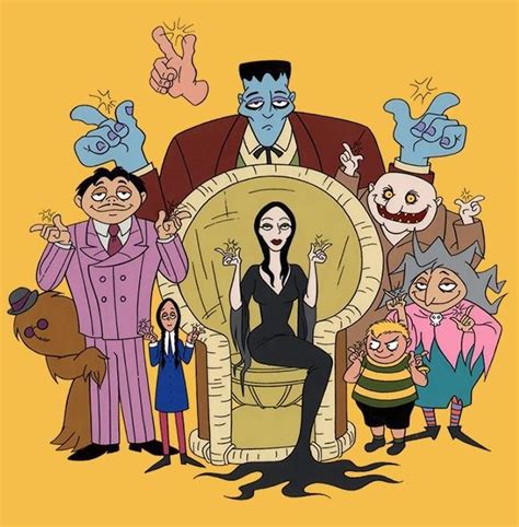 addams family cartoon network|addams family 1992 animated series.